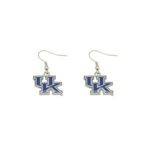 New NCAA Kentucky Wildcats Logo‎ Dangler Earrings
